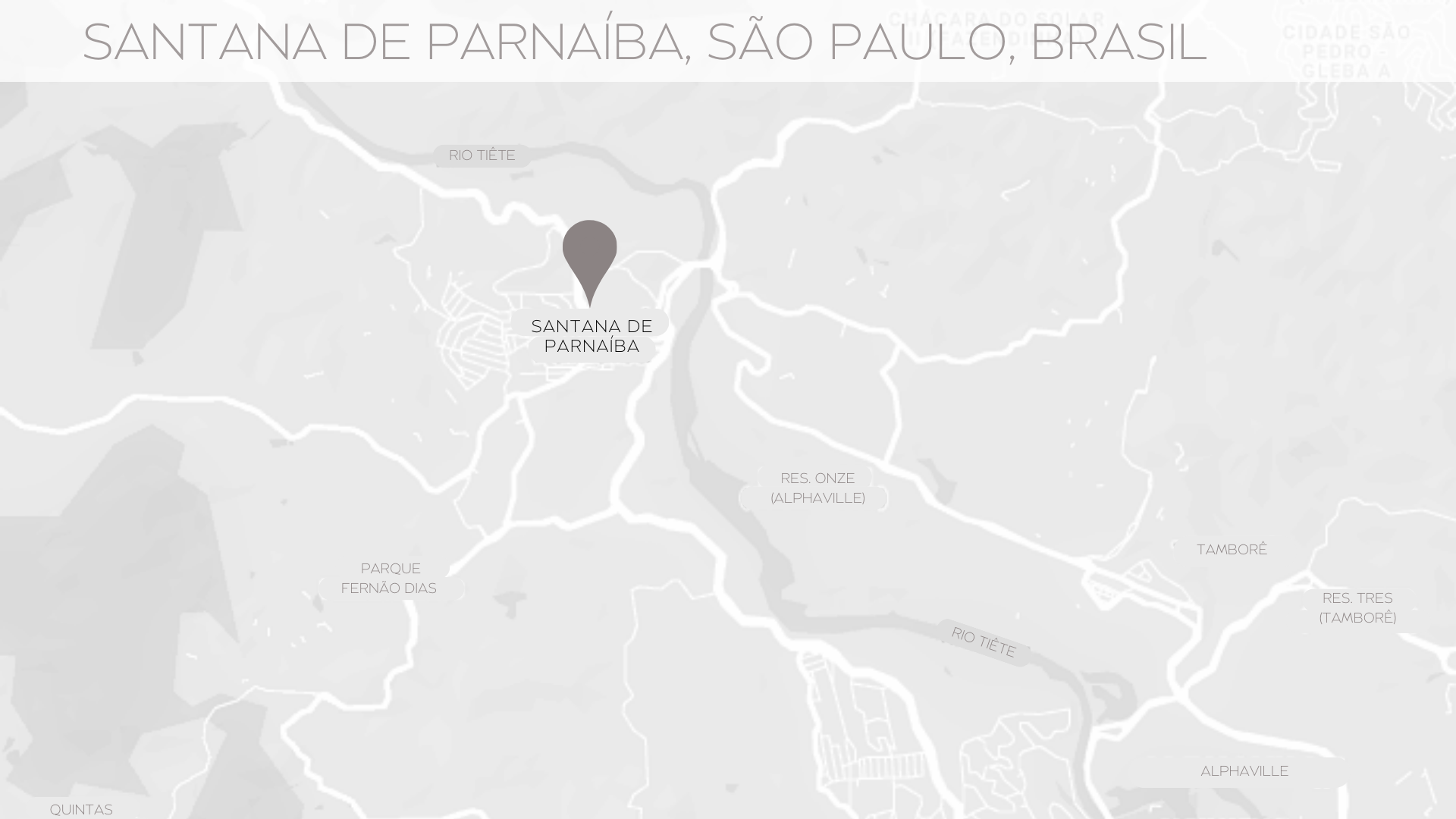 MAPA SANTANA DA PARNAÍBA